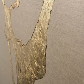 Ručne maľovaný obraz 90x120 cm Wild Horizon Gold – Malerifabrikken