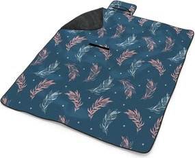 Sablio Plážová deka Farebná Pierka : 200x140 cm