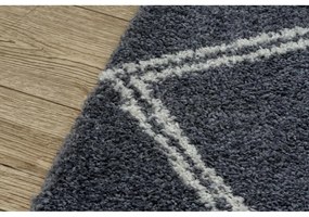 Kusový koberec Shaggy Asil šedý 120x170cm