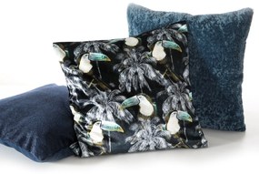 DEKORAČNÁ OBLIEČKA NA VANKÚŠ PELO 45X45 CM OLIVOVÁ