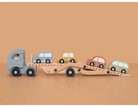 Little Dutch - Drevené nákladné auto s autíčkami