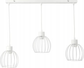 LED stropná závesná lampa s nastaviteľnými E27 káblami