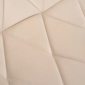 Jedálenská stolička MADISON zamatová, béžová