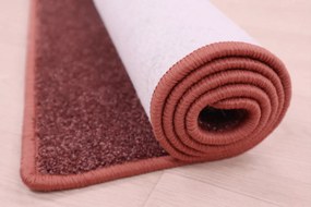 Vopi, Behúň na mieru Capri terra, šíre 133 cm, oranžová, chodba / predsieň