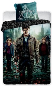 Obliečky Harry Potter a Dary smrti 140x200 + 70x90 cm FARO