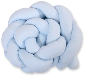 lovel.sk Pletený mantinel vrkoč do postieľky 180cm - Modrý