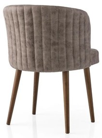 Súprava jedálenských stoličiek Zen Mink and Black, 4 ks