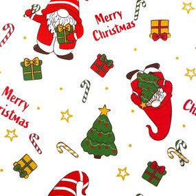 Bavlnené utierky na riad  Vianočné Christmas červená  45x70cm 3ks TiaHome