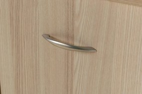 Zostava Pierot hladká, akacie (U7 satyna, sklo číre bez lepení)