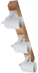 Bodové svietidlo 3xGU10/50W/230V biela