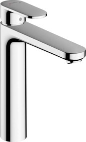 Hansgrohe Vernis Blend, vysoká umývadlová batéria 190 s kovovou odtokovou súpravou s tiahlom, EcoSmart, chrómová, HAN-71581000