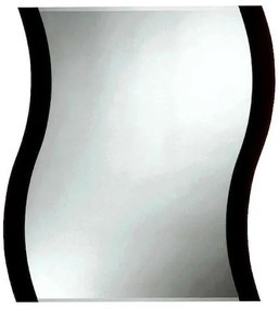 Amirro Storm Black zrkadlo s fazetou 65x50 cm čierna 711-737s ZST6550B