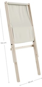 Skladacie kreslo Karup Design Boogie Raw/Beige