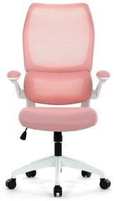 Autronic KA-C807 PINK Kancelárska stolička
