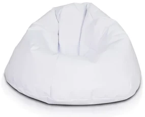 INTERMEDIC SK - Sedací vak Relax 110x70 cm | kreslo na oddych z ekokože alebo polyesteru, 300 l Farba: NC08 - Modrá tmavá (Polyester)