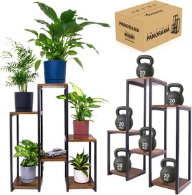 Stojan na kvety PANORAMA venge