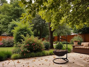 Závesné hojdacie kreslo pre mačky LILY - hnedé