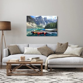 Obraz - Moraine Lake (90x60 cm)