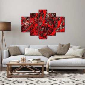 Obraz - Expresívne abstrakcie (150x105 cm)