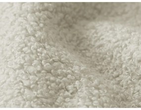 Béžová rozkladacia/s úložným priestorom rohová pohovka z textílie buklé (ľavý roh/s leňoškou) Pele – Makamii