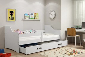 Detská posteľ so zásuvkou SOFIX 1 Farba: Biela