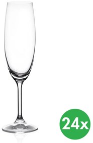 Pohár na sekt LARA 0,22 l, 24 ks