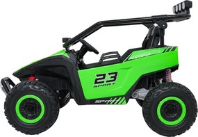 Ramiz Elektrická bugina TURBO 23 pre deti zelená