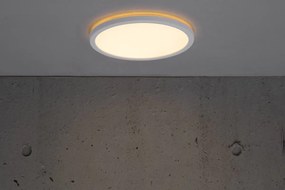 NORDLUX LED stropné osvetlenie OJA, 15W, teplá biela, 25cm, okrúhle, biele