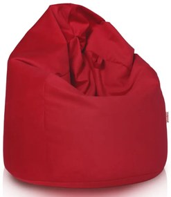 Plyšový sedací vak SAKO červený