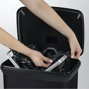 Curver Odpadkový kôš Rectangular 50 l, čierna
