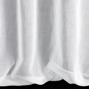 ZÁVES NA PÁSKE STELLA 140X270 CM BIELA