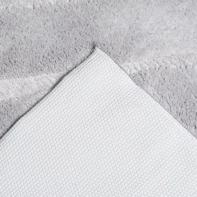 Kúpeľňový koberček WAVES 400 svetlosivý