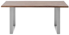 furniture-nabytek.cz - Masivní jídelní stůl Bullwer z palisandru, lakovaný, hnědý – 140×90 cm