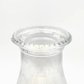 Brilagi - petrolejová lampa MERLIN dymová/sivá