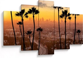 Obraz - Panorama Los Angeles (150x105 cm)