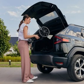 Lionelo - Športový kočík MIKA PLUS hnedo-rezavý