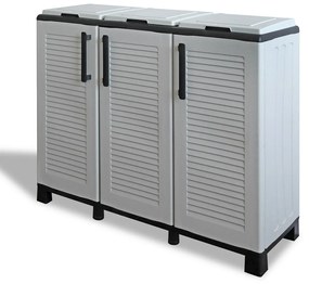 ARTPLAST Skriňa na triedený odpad Linea Family 3dv/3víka