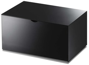 Čierna škatuľka do kúpeľne YAMAZAKI Veil