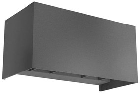 Redo 90303-LED Vonkajšie nástenné svietidlo VARY 4xLED/5W/230V 4000K IP54 antracit