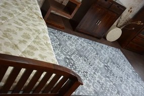 Koberec LISBOA MAIOLICA sivý Lisabonský štýl