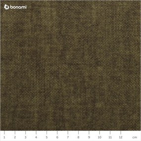 Tmavozelená čalúnená dvojlôžková posteľ s úložným priestorom s roštom 180x200 cm Jade – Bobochic Paris