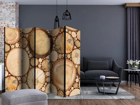 Artgeist Paraván - Wood grains [Room Dividers]
