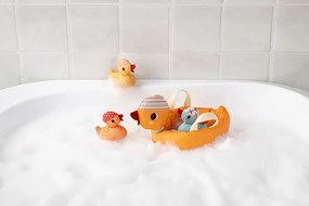 Lilliputiens - plávajúca hračka - mama kačka a kačičky