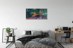 Obraz plexi Art pôsobí na jazere 100x50 cm