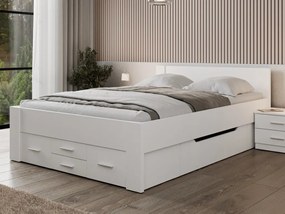 Postel Iwetta 140x200 cm, biela