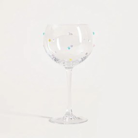 Pohár na stopke SORRISO s bodkami 763571 520 ml