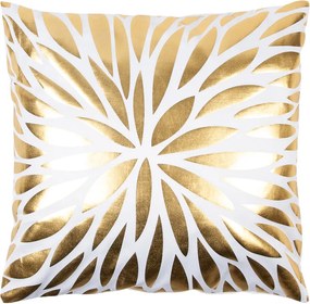 JAHU Vankúšik Gold De Lux Kvet, 43 x 43 cm