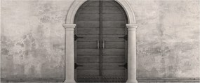 Obraz - Tajomné dvere (120x50 cm)