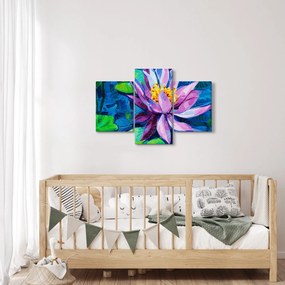 Obraz lekna na vode (90x60 cm)