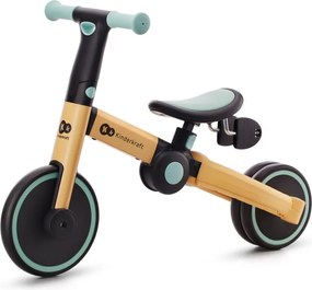 Kinderkraft 4TRIKE – 3v1 trojkolka a odrážadlo, slnečnicová modrá